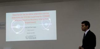 En la UNA presentan investigación sobre simulaciones de antineutrinos