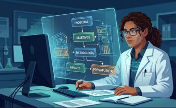 Cómo conseguir financiamiento para investigar: nuevo taller práctico de formulación de proyectos Una investigadora creando su proyecto de investigación