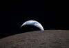 Artemis II y la carrera hacia una especie multiplanetaria La Tierra y la Luna, desde Artemis II.